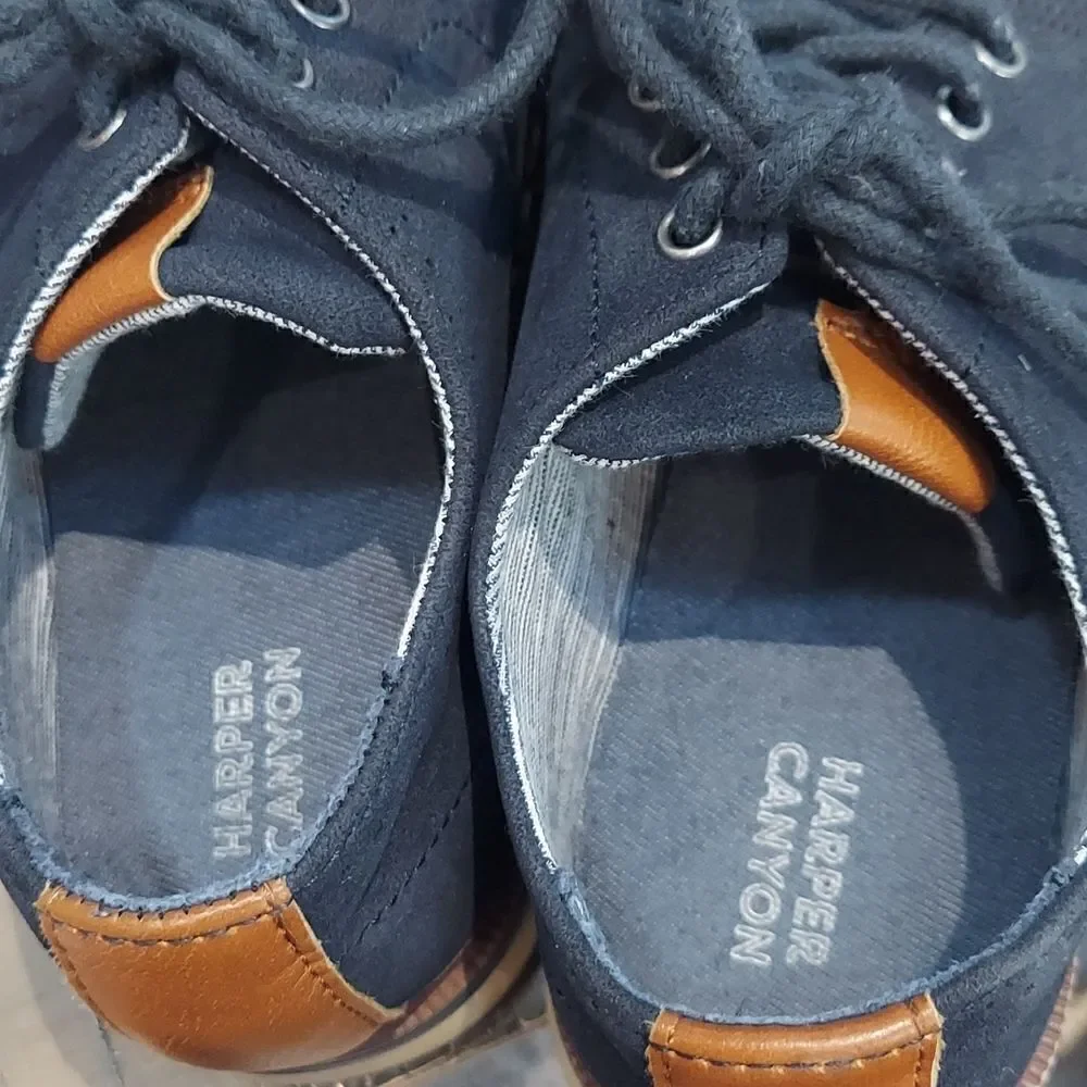 Harper Canyon Blue Dress Shoes Sz 1
